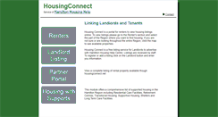 Desktop Screenshot of housingconnect.net